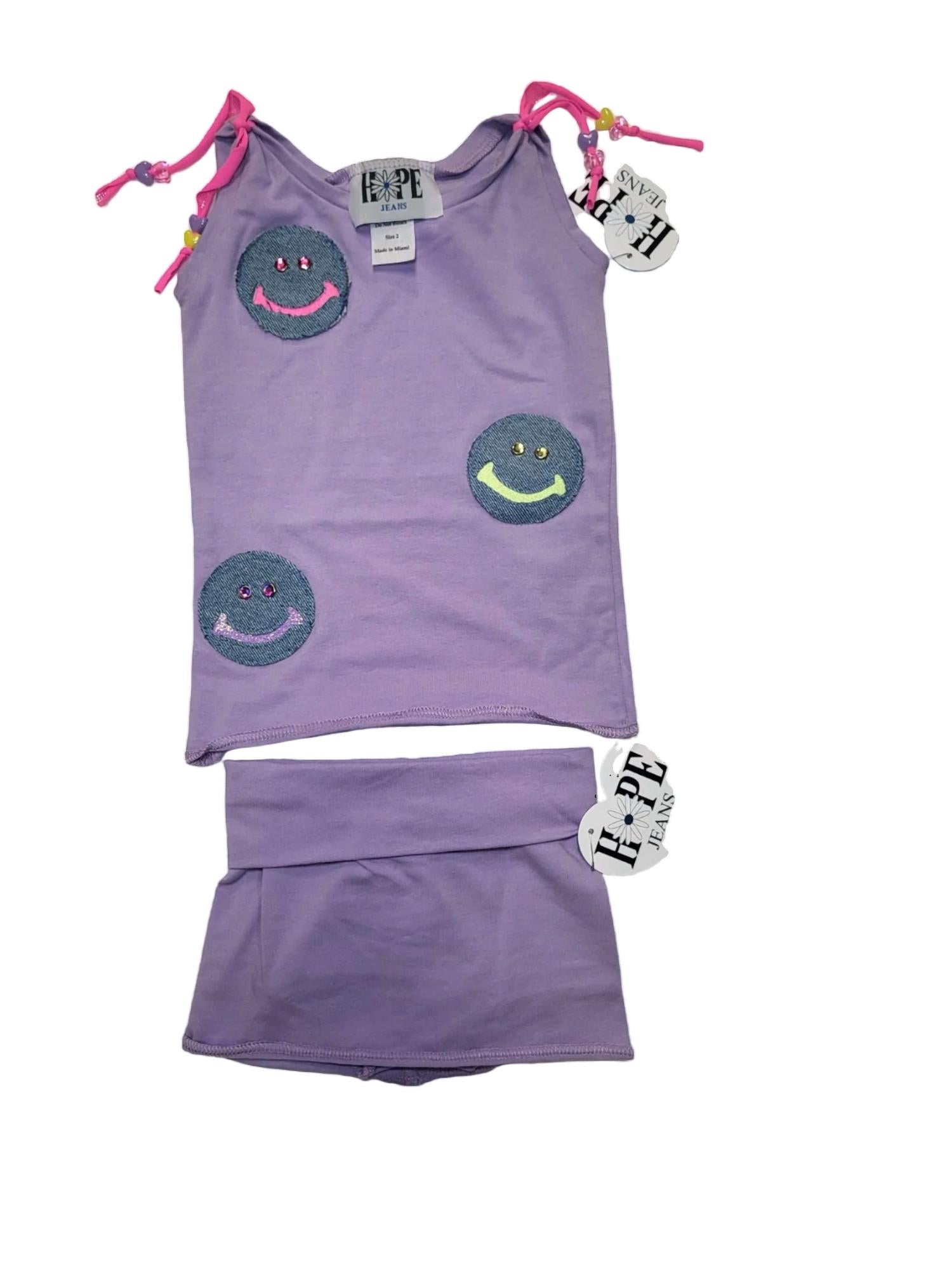 Hope Jeans - Girl's Lavender Skort