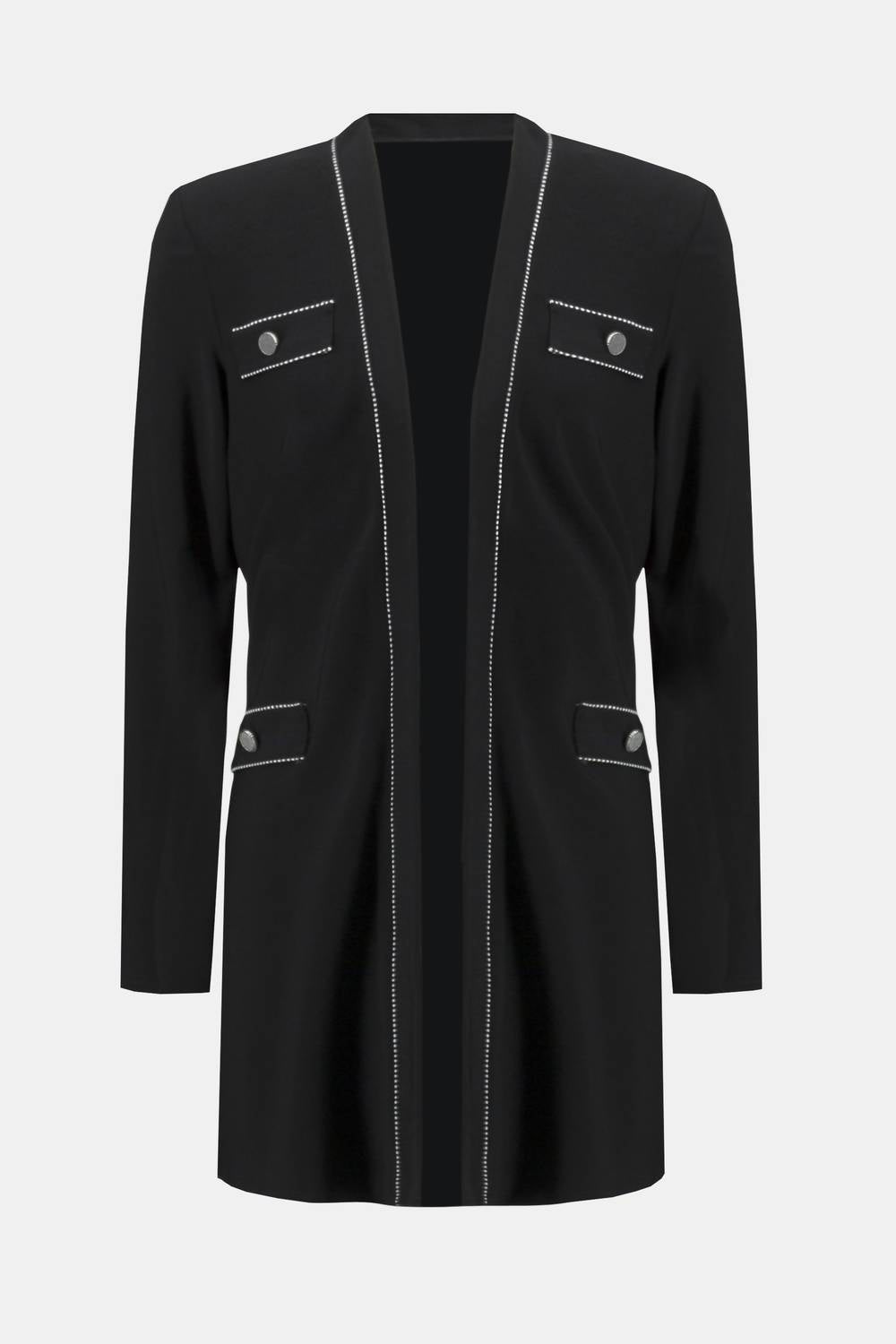 Joseph Ribkoff - Contrast Stitch Trim Cardigan