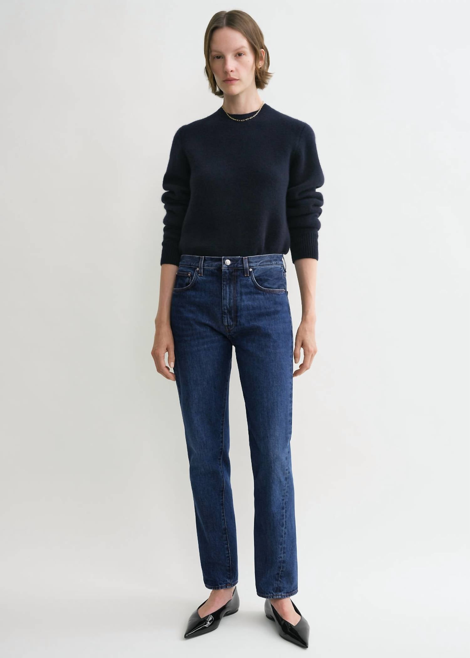 Toteme - Twisted Seam Denim Jean