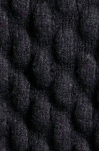 Simone Rocha Mohair Wool Blend Sweater in black 1 - men's sweater - alternate view
