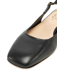 AGL Women's Spike Angie Slingback Flat in nero - item - view 5