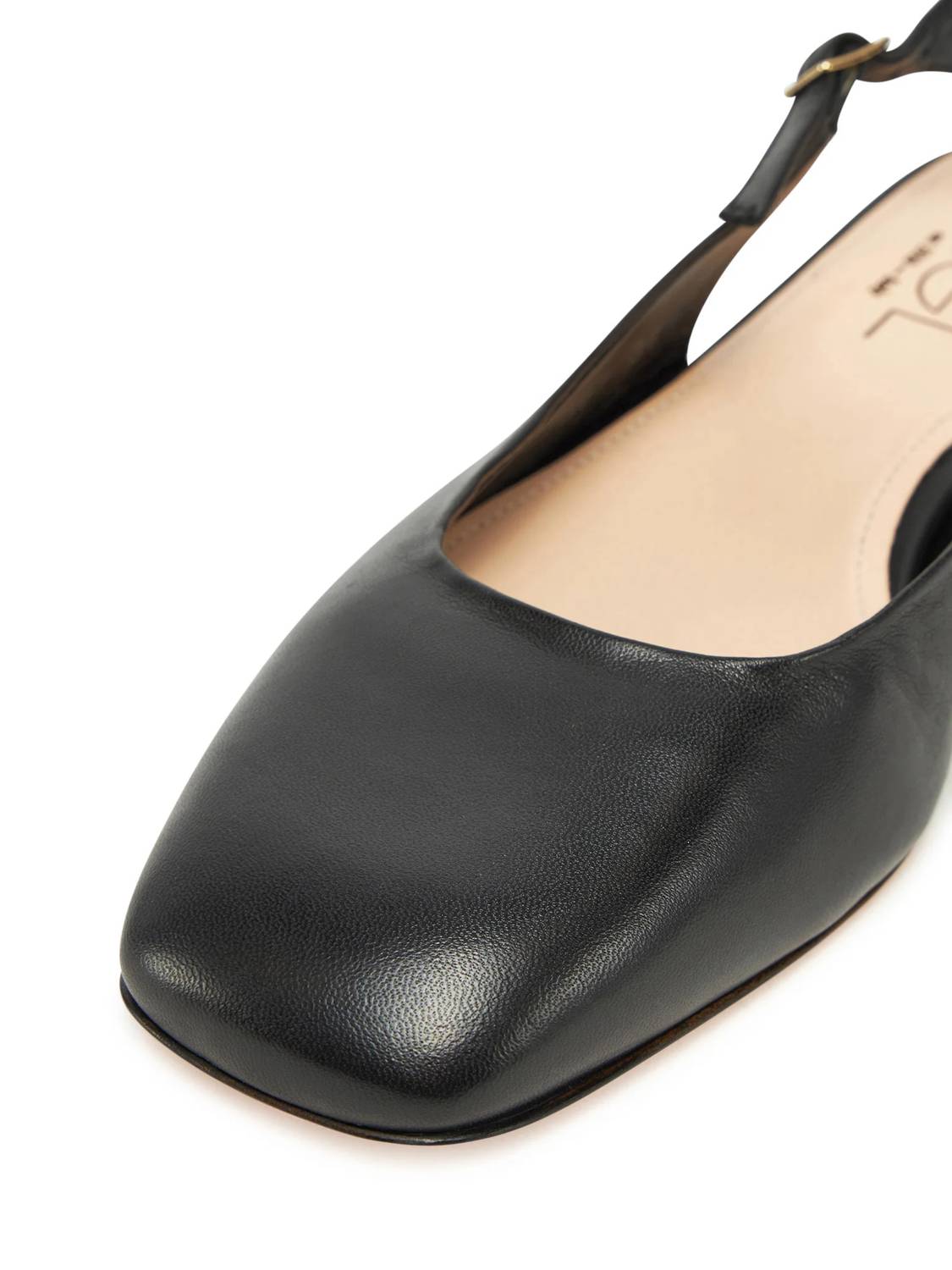 AGL Women's Spike Angie Slingback Flat in nero - item - view 5