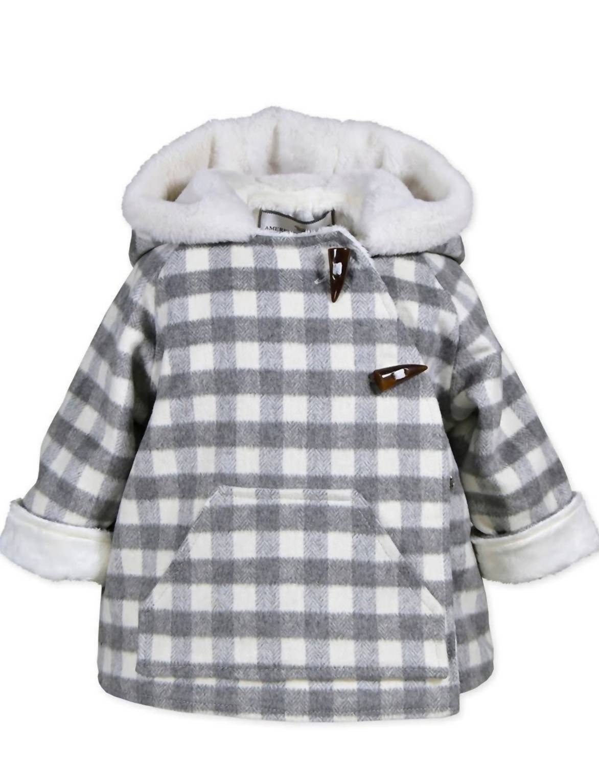 American Widgeon - Kids Plaid Wrap Jacket
