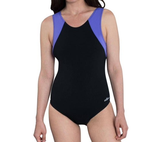 Dolfin - Color Block Moderate Lap One Piece
