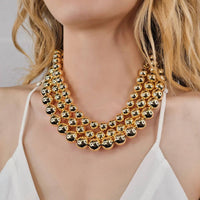 Omg Blings - Women's Sphere Necklace