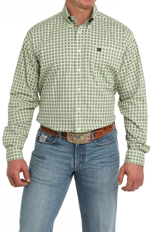 Cinch - Men's Long Sleeve Print Shirt
