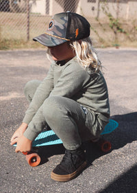 Tiny Whales - Traveler Raglan Sweatshirt