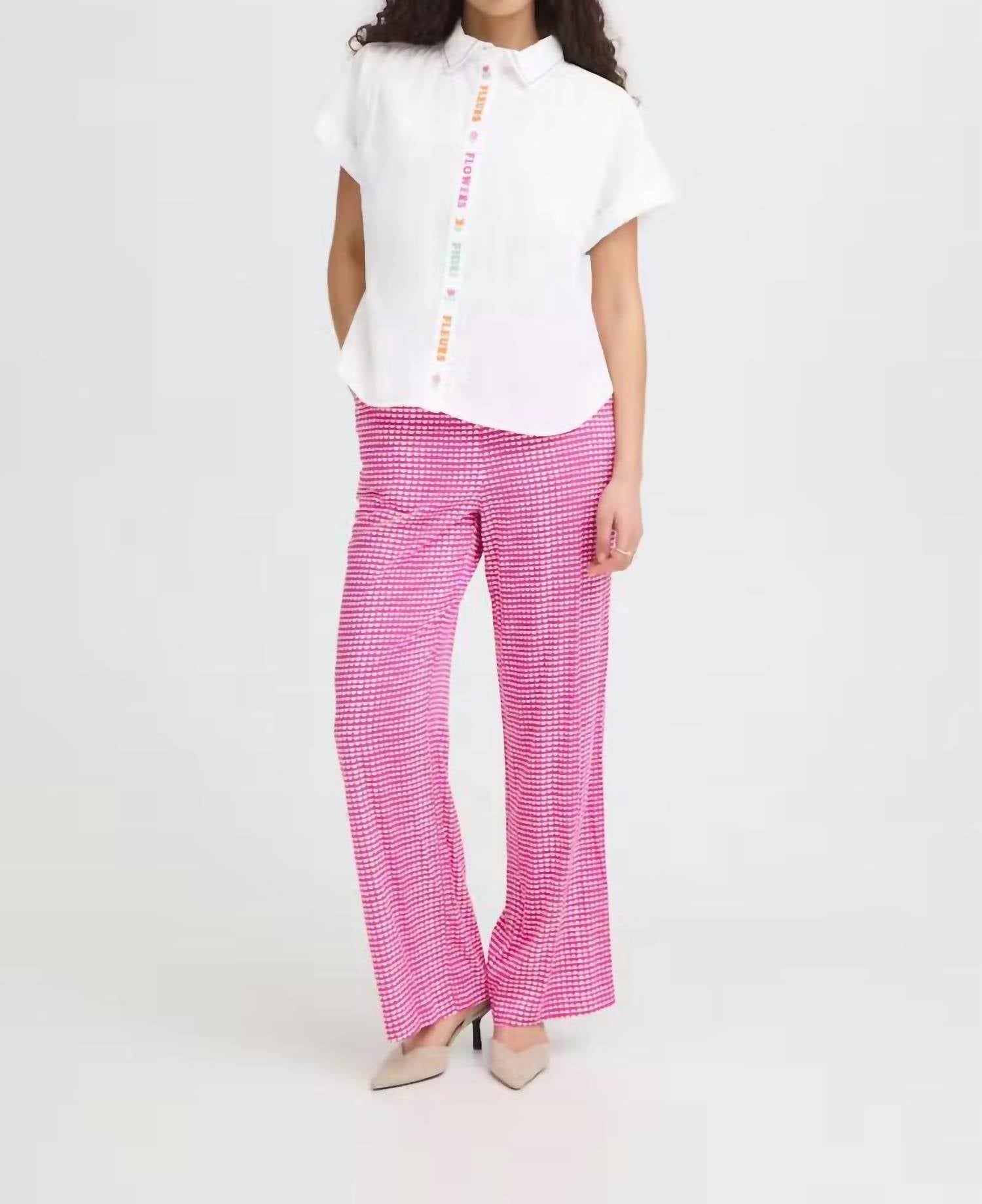 Ichi - Olivia Flower Blouse