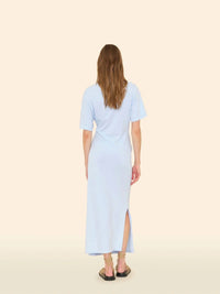 XIRENA Tianna Midi Dress in skylight - women's dress - detail view