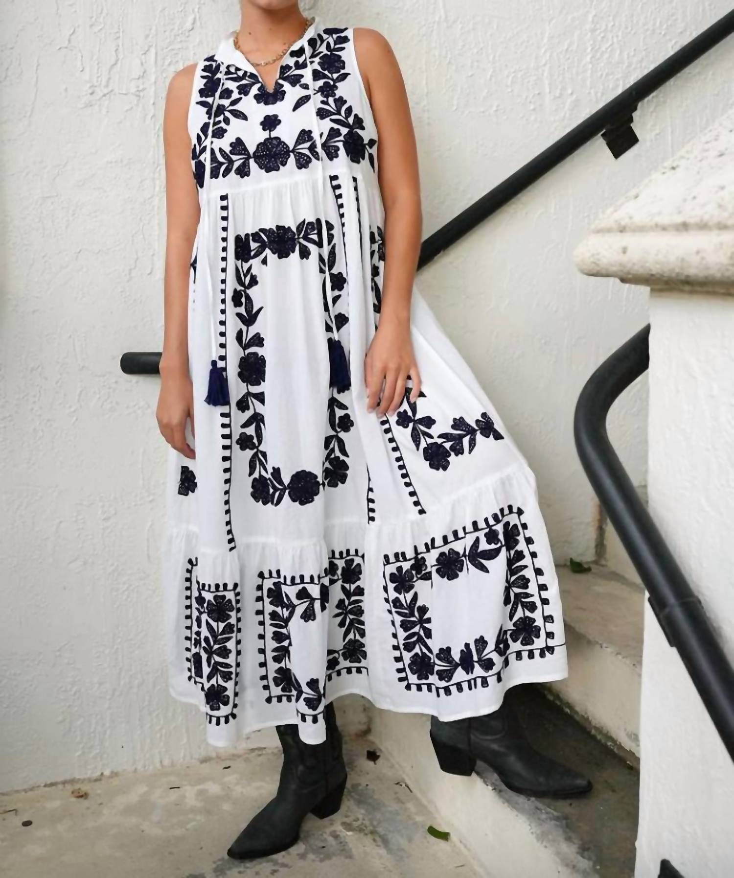 Debbie Katz - Mila Embroidered Dress