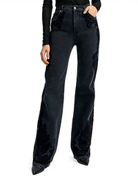 Veronica Beard - Crosbie High Rise Wide Leg Jeans