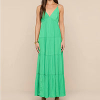 L'Agence - Women's Lua Tiered Maxi Dress
