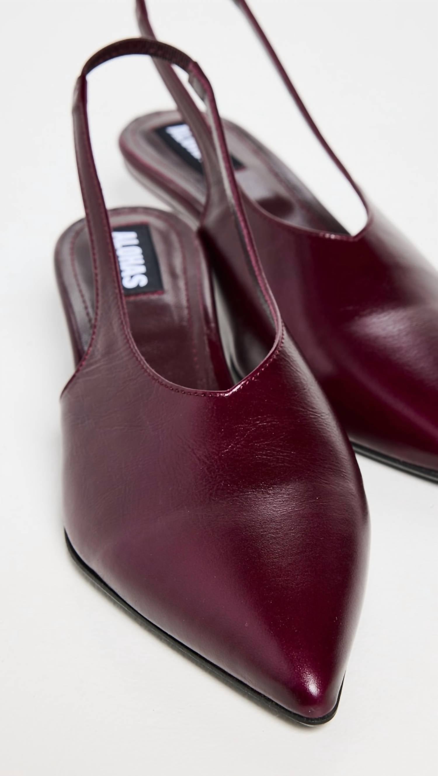 Alohas - Women's Eros Leather Mules Heels