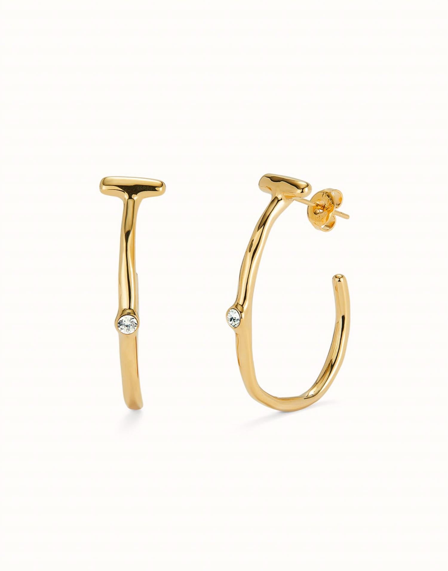 Unode50 - Women's Indomable Gold Earrings