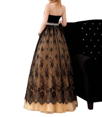 Angela & Alison - Floor Length Prom Dress