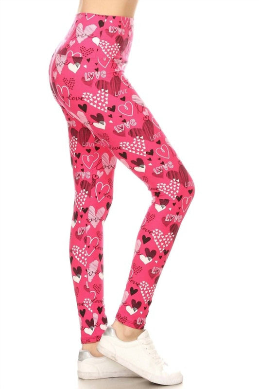 Love It - Valentines Heart Leggings