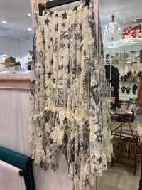Origami - Women's All Lace Midi Skirt