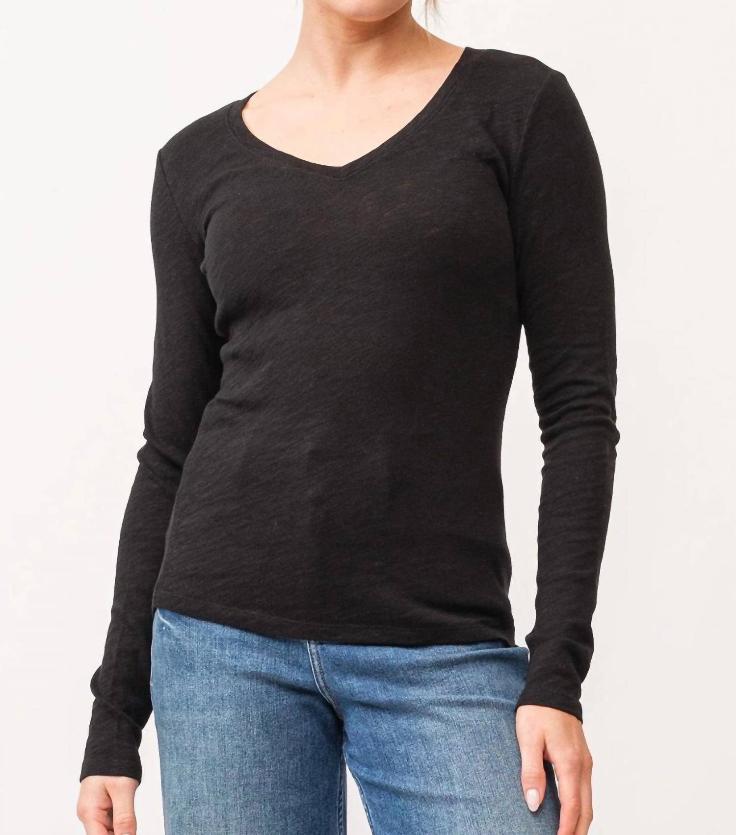 Dear John Denim - Alina V-neck Long Sleeve Top