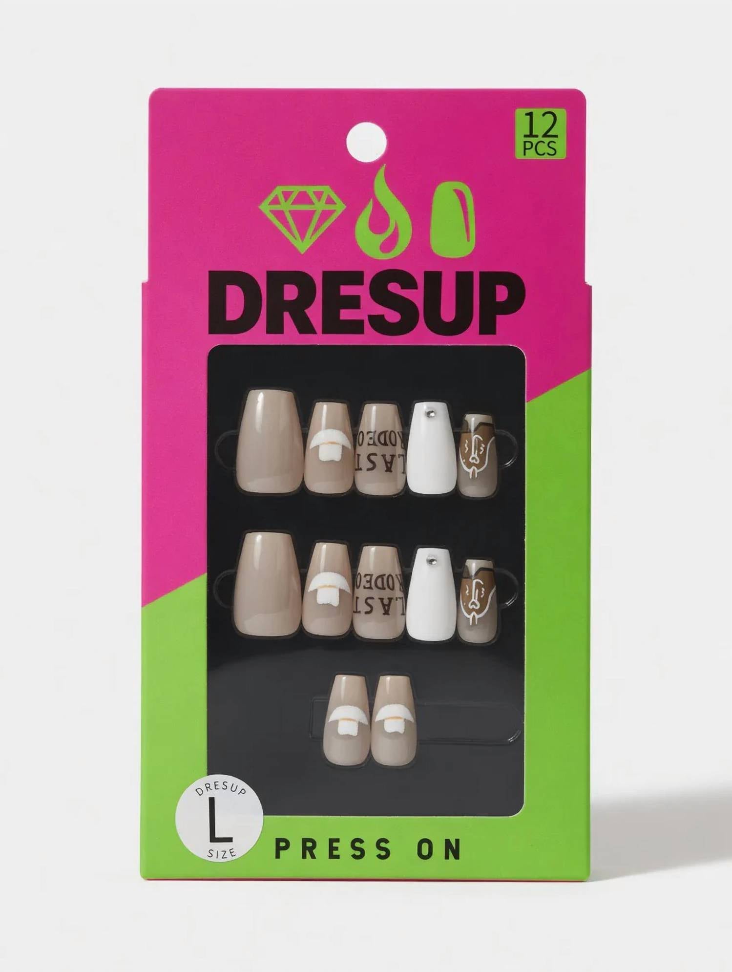 Dresup - Women's Custom "last Rodeo" Bride Nails