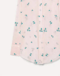 Forte Forte - Women's Petites Fleurs Embroidery Voile Oversized Shirt