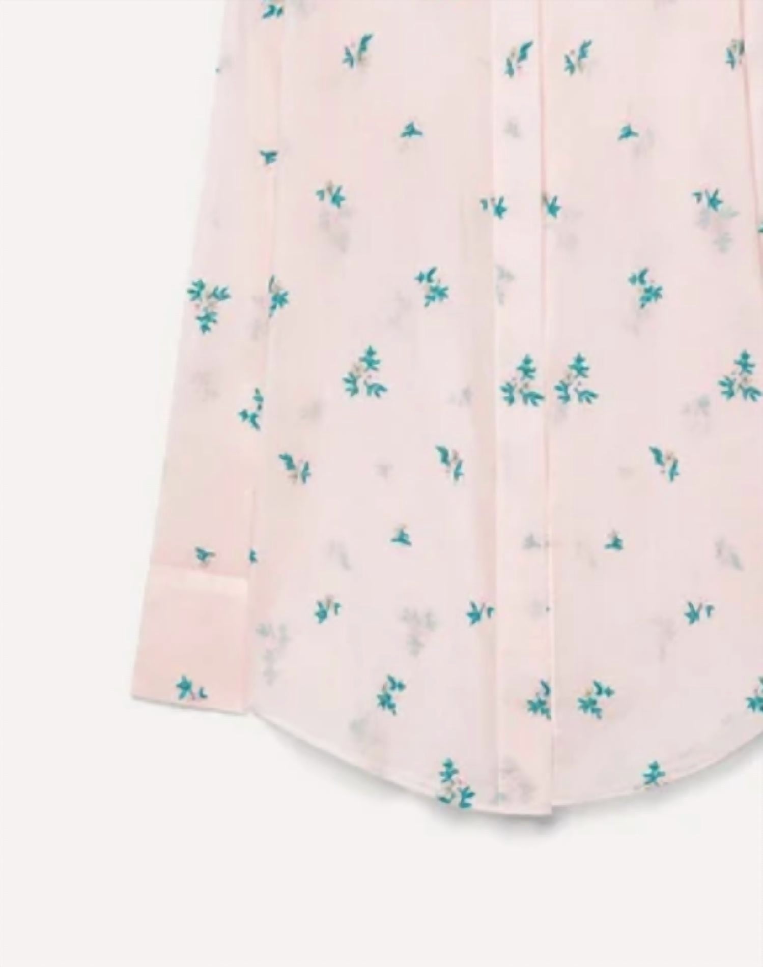 Forte Forte - Women's Petites Fleurs Embroidery Voile Oversized Shirt