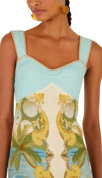 Farm Rio - Sleeveless Maxi Dress
