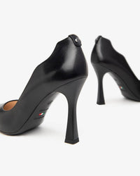NeroGiardini Women's Nappa Pandora Tall Pump in black - women's heels - alternate view