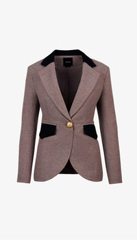 Smythe - Blocked Seamed Blazer