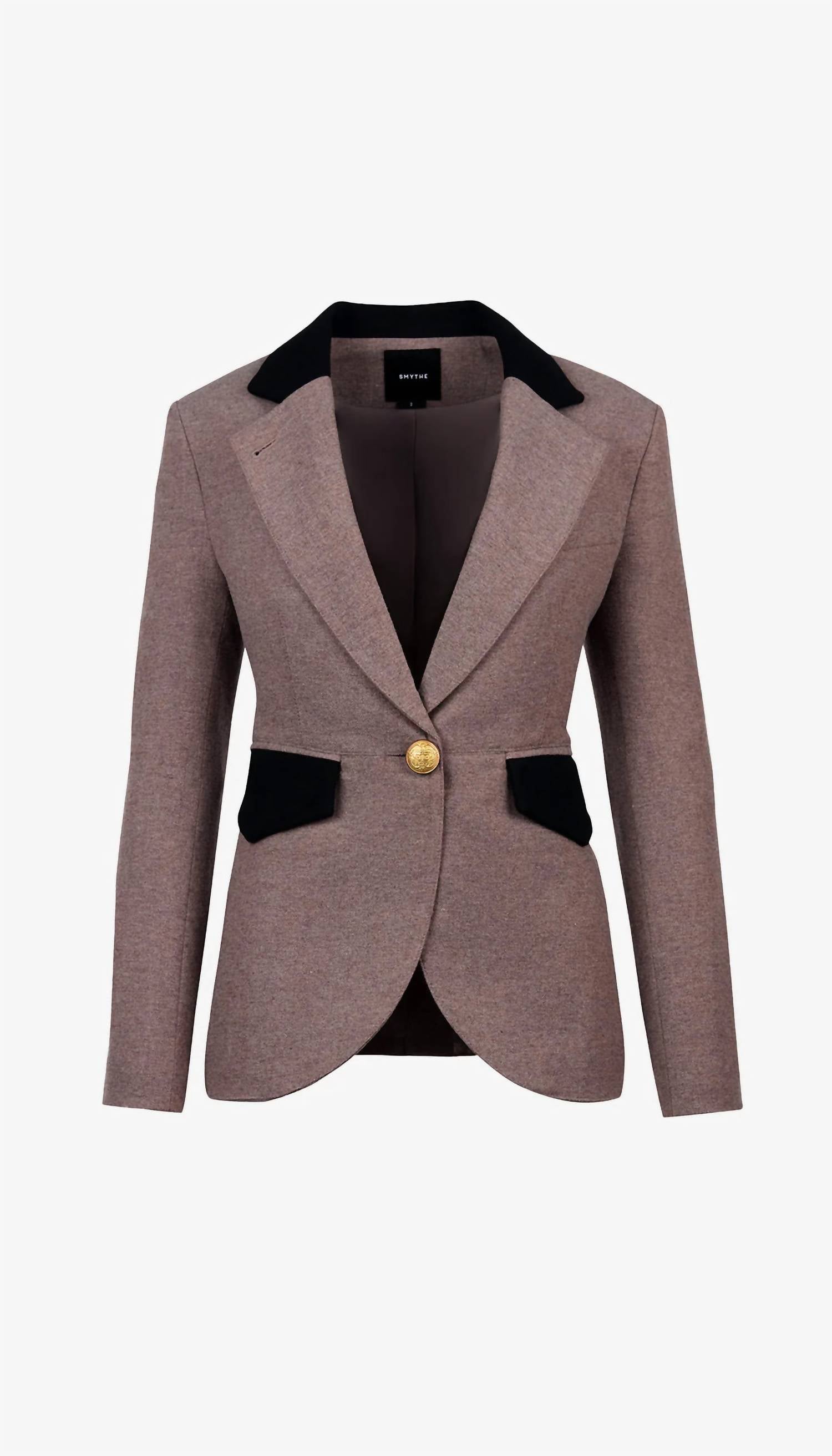Smythe - Blocked Seamed Blazer