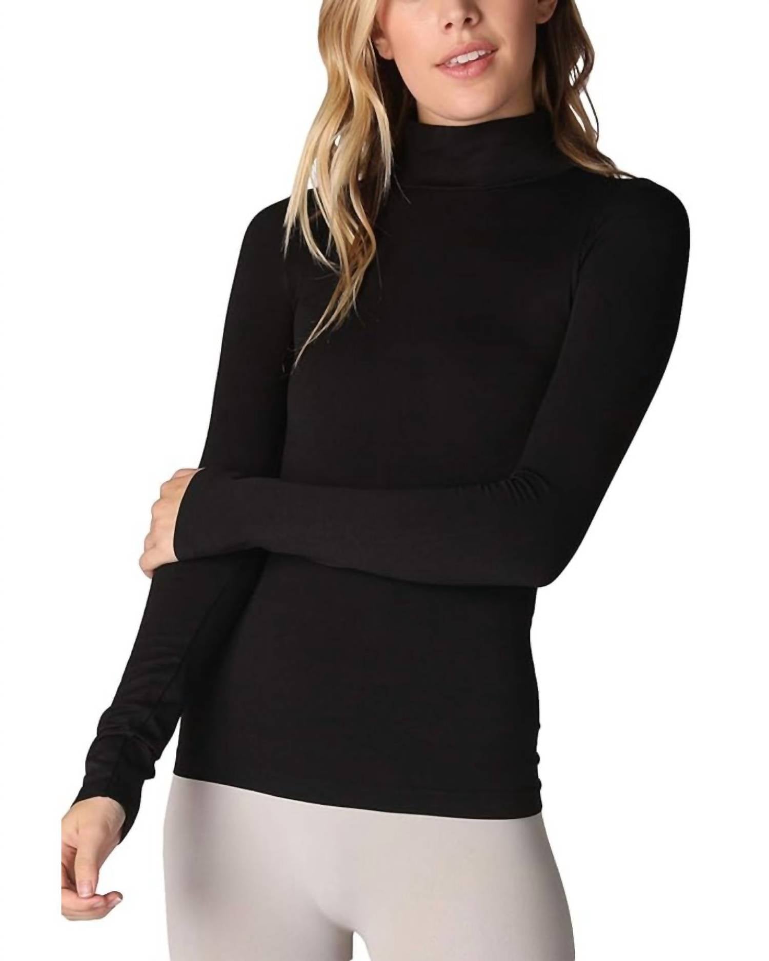 Nikibiki - Long Sleeve Turtleneck Top