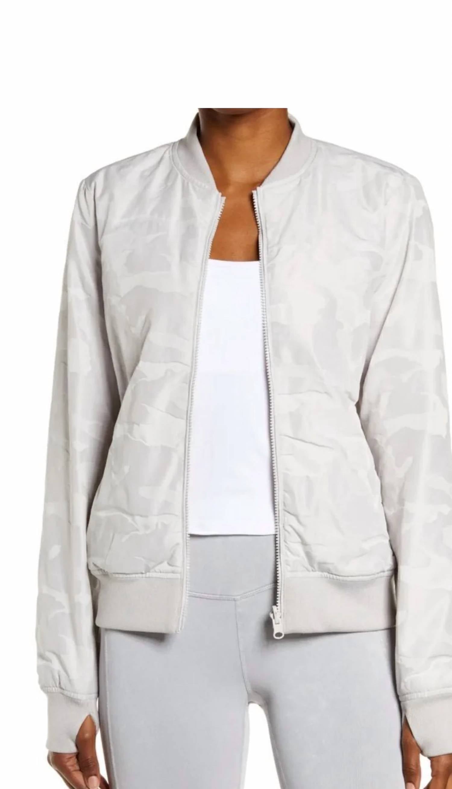Blanc Noir - Women's Reversible Bomber Jacket