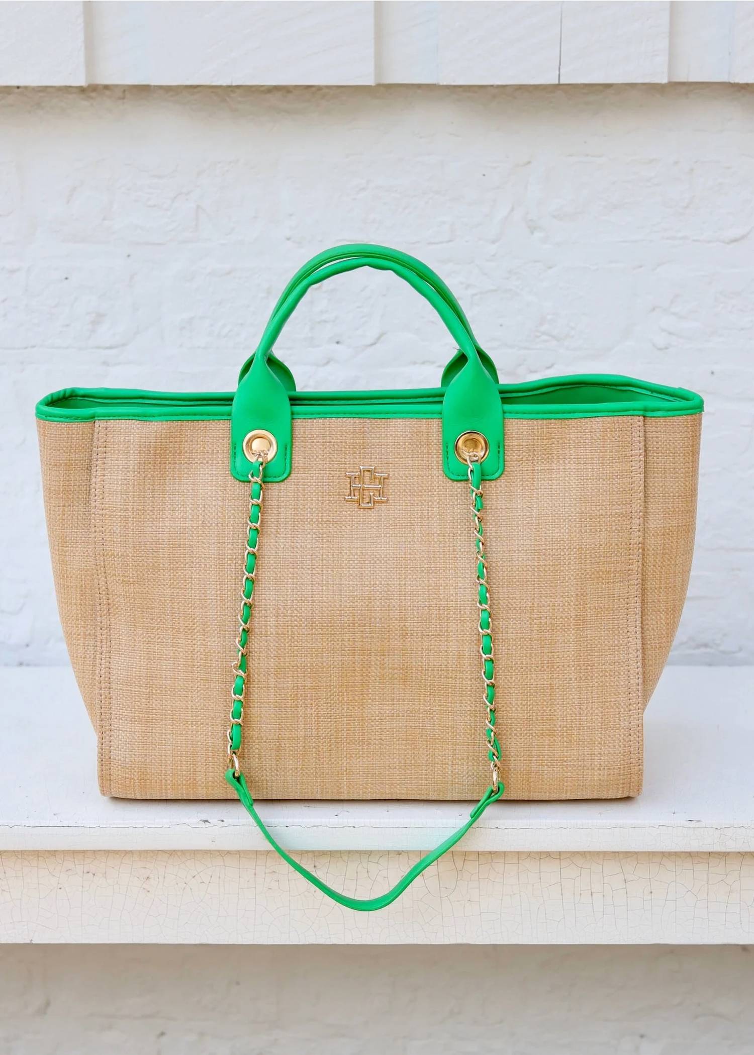 Caroline Hill - Missy Natural Tote Bag