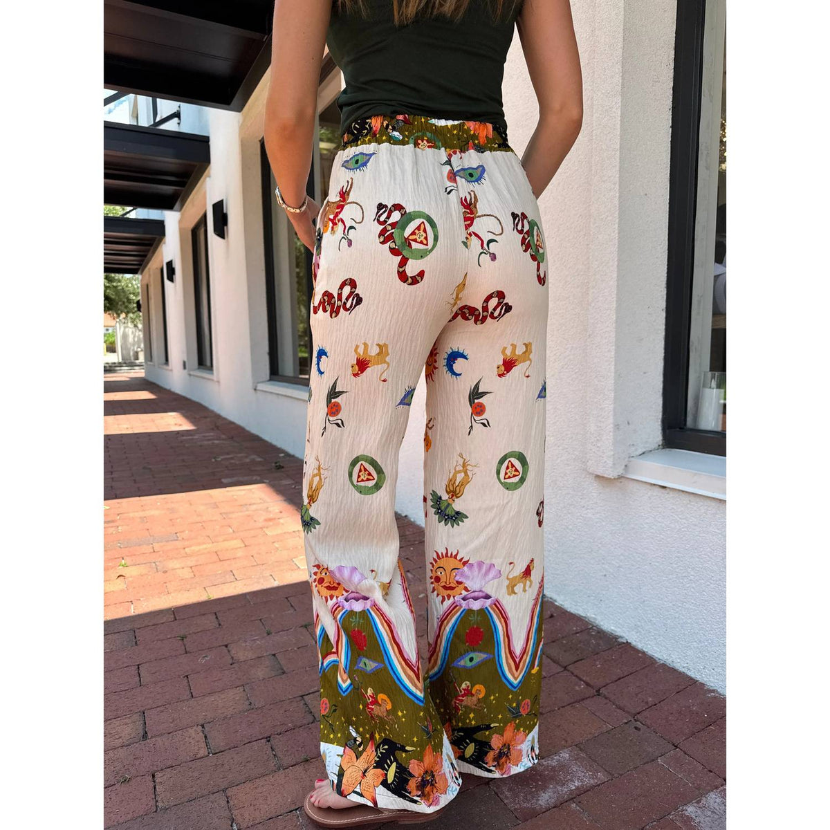 Scandal Italy - Ilios Printed Pants