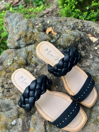 Let'S See Style - Women's Silas Braided Slide Sandal