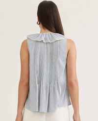 Entro - Sancia Stripe Sleeveless Top
