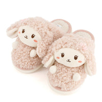 Andrea Women’s Cozy Bunny Slippers With Plush Faux Fur in pink - women's shoe - view 4