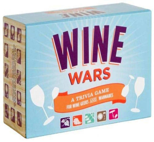 Chronicle Books - WINE WARS: A TRIVIA GAME FOR WINE GEEKS AND WANNABES