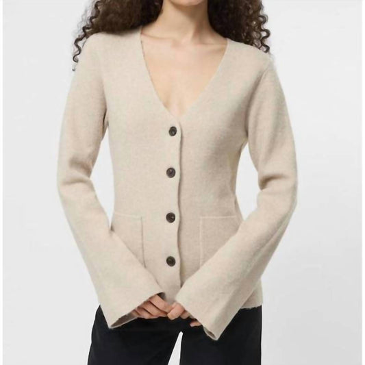 French Connection - Ellie Knit V Neck Cardigan