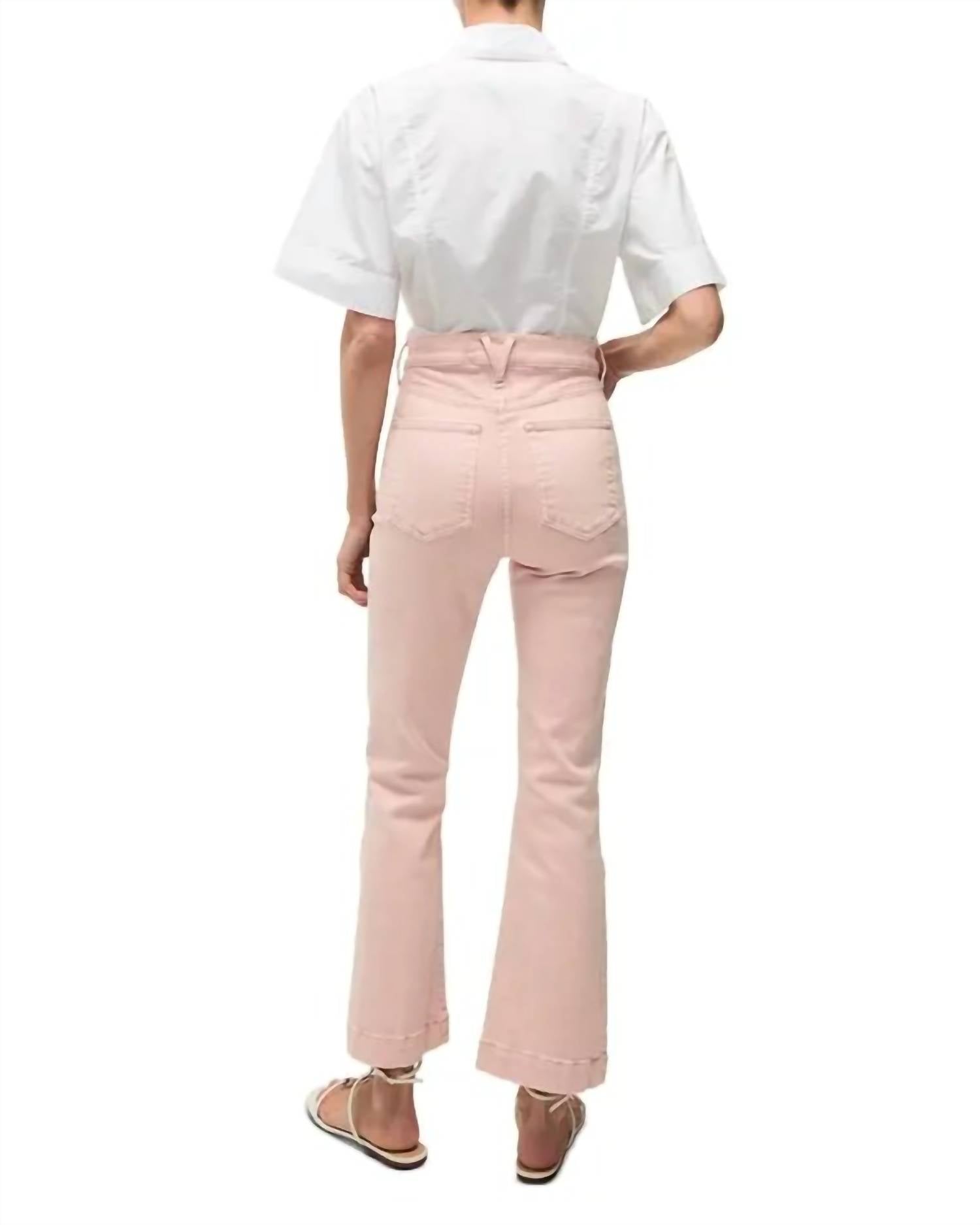 Veronica Beard - Carson High Rise Ankle Flare Jean