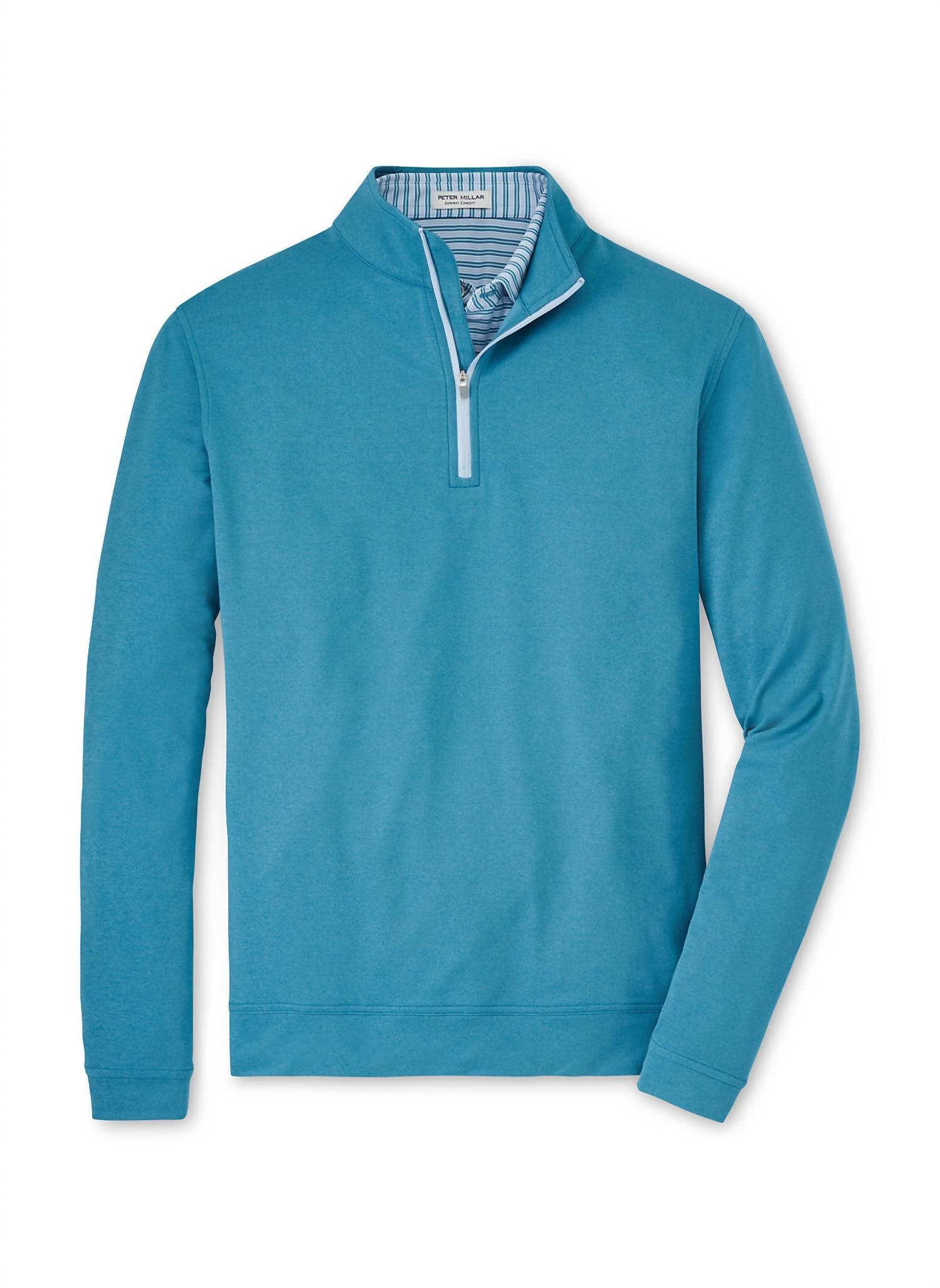 Peter Millar - Perth Performance Melange Quarter-zip Sweater