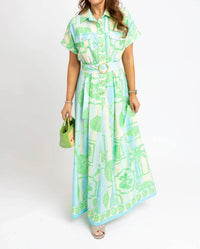 Karlie - Sea Shell Maxi Dress