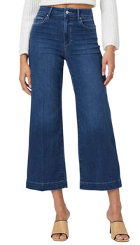 Paige - Anessa Ankle Wide Leg Jeans