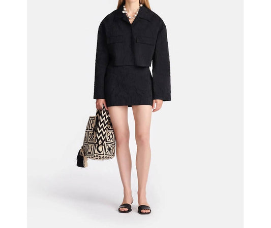 Nanushka - Coreen Cropped Poplin Shirt