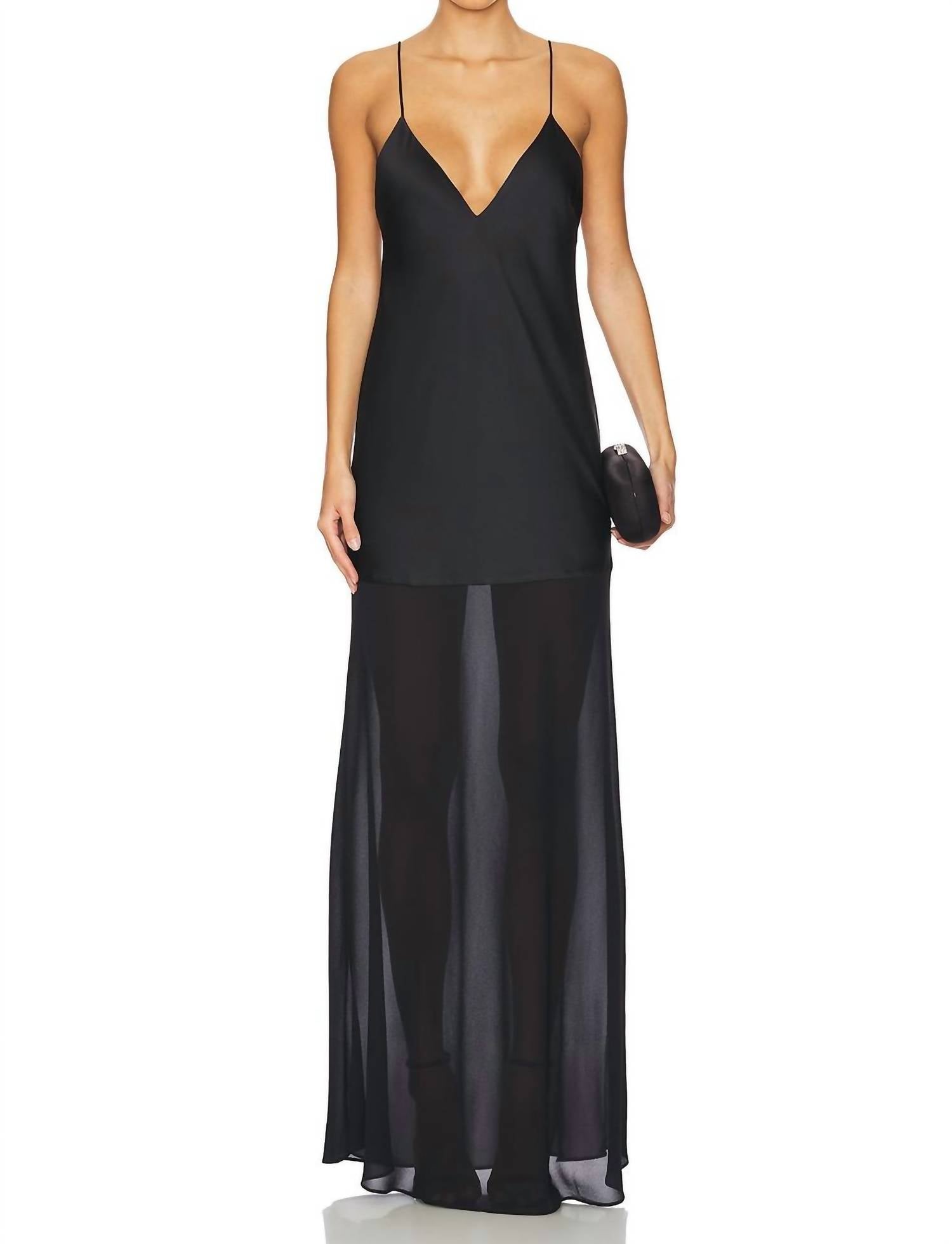 Ser.O.Ya - Vienna Satin Maxi Dress