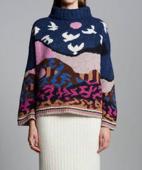 Eleven Six - Caroline Mock Neck Sweater