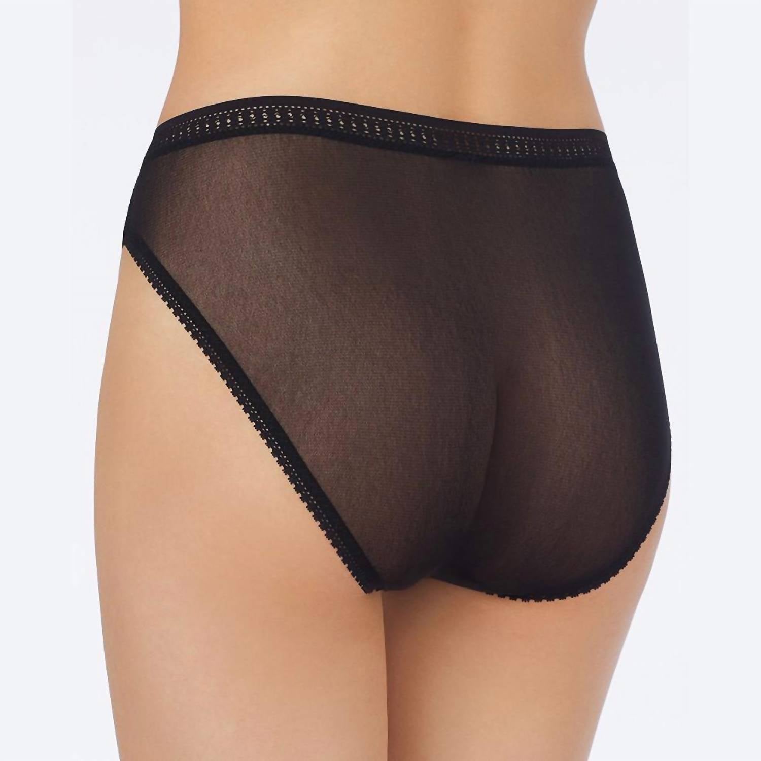 Mesh Hi Cut Brief Panty