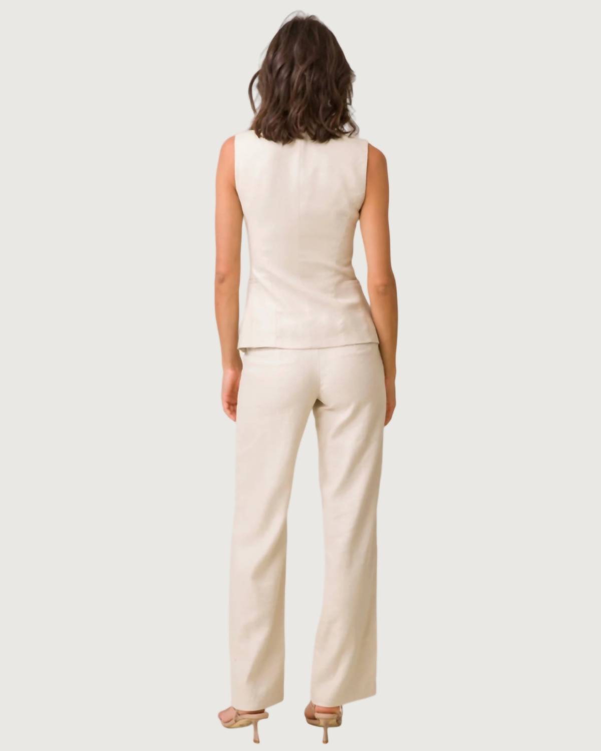Line And Dot - Jaymes Button Front Vest