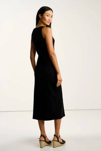 Lisa Todd - Pima Cotton Rib Midi Dress