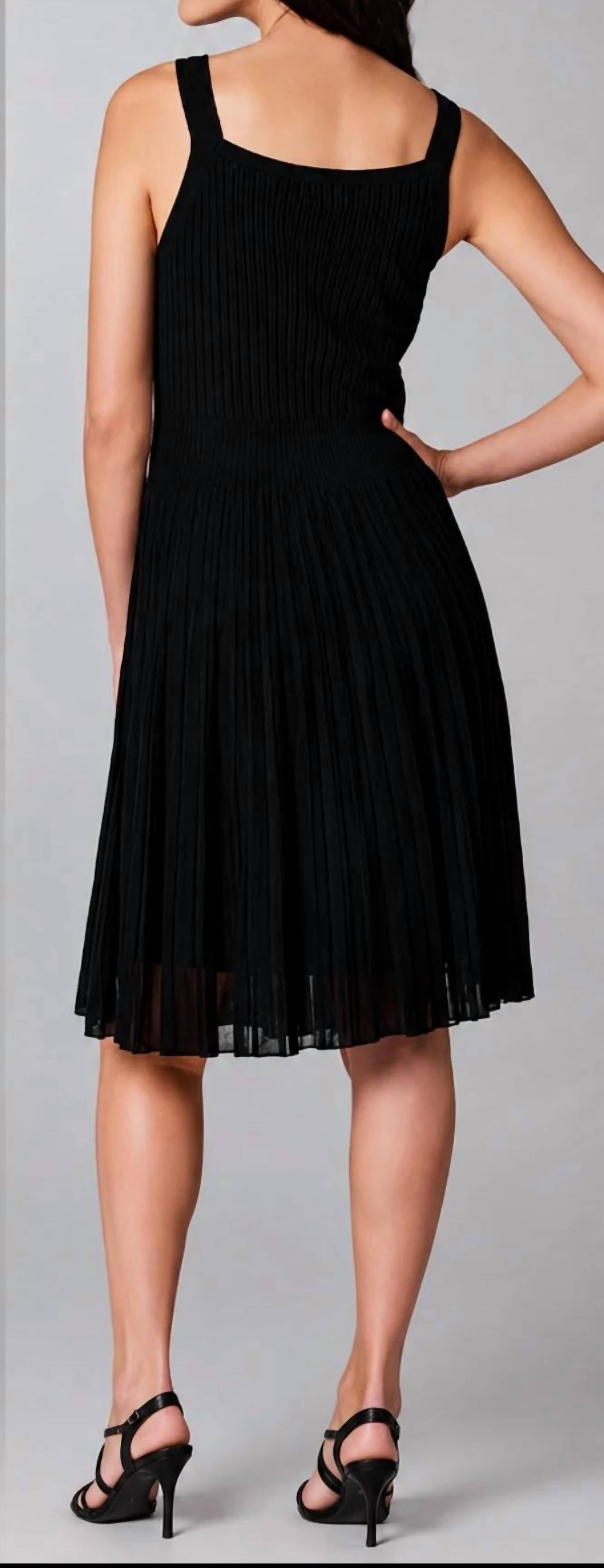 Eileen Fisher - Refined Viscose Pleated Surplice Dress
