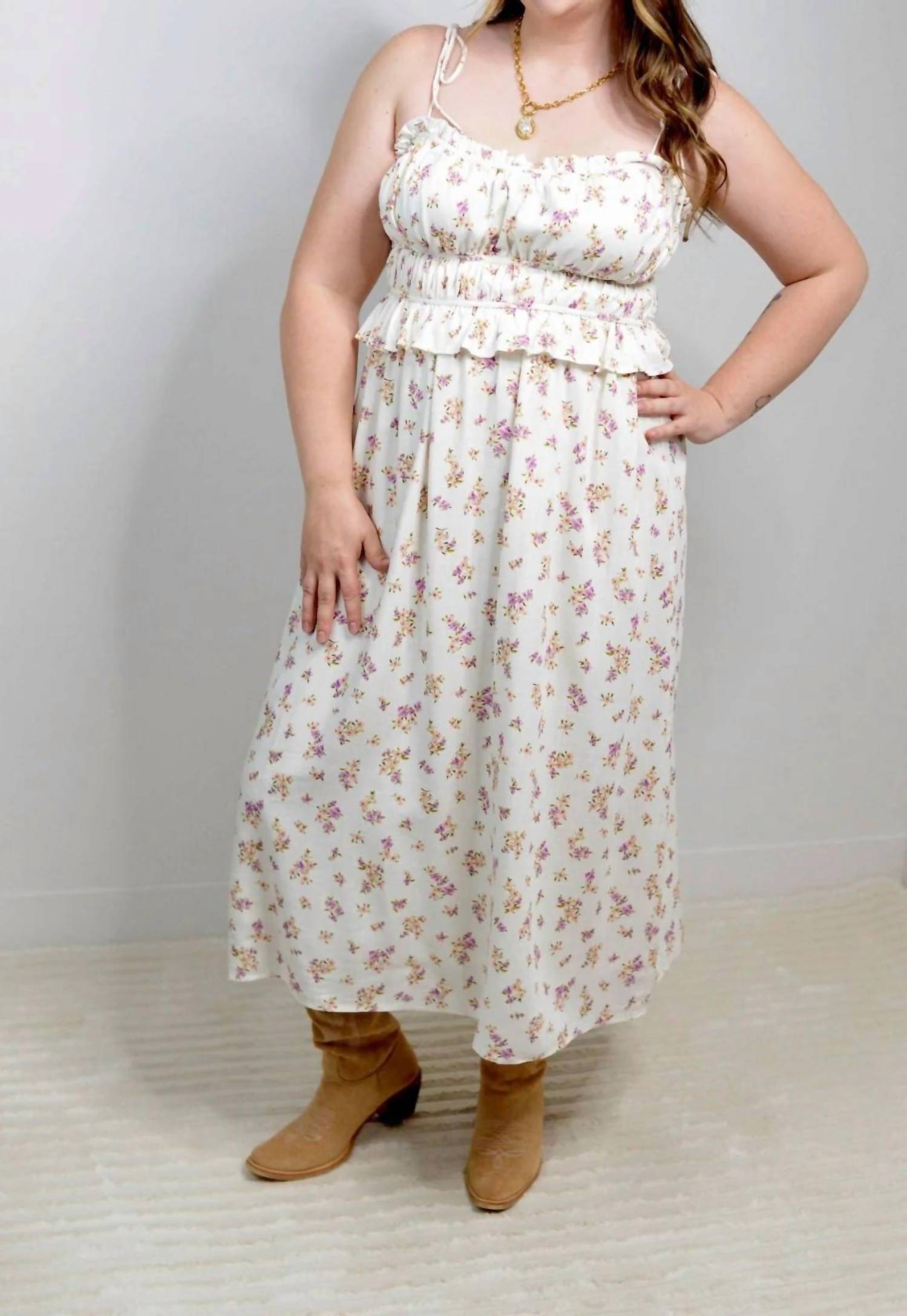Sadie & Sage - Bouquet Midi Dress